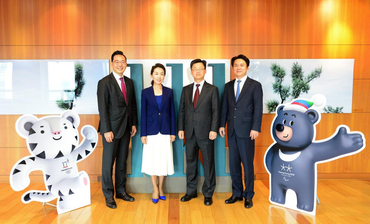 BKL partners (from left) Min In-gi, Lee Youn-nam, Lee Hoo-dong and Cho Byung-kyu